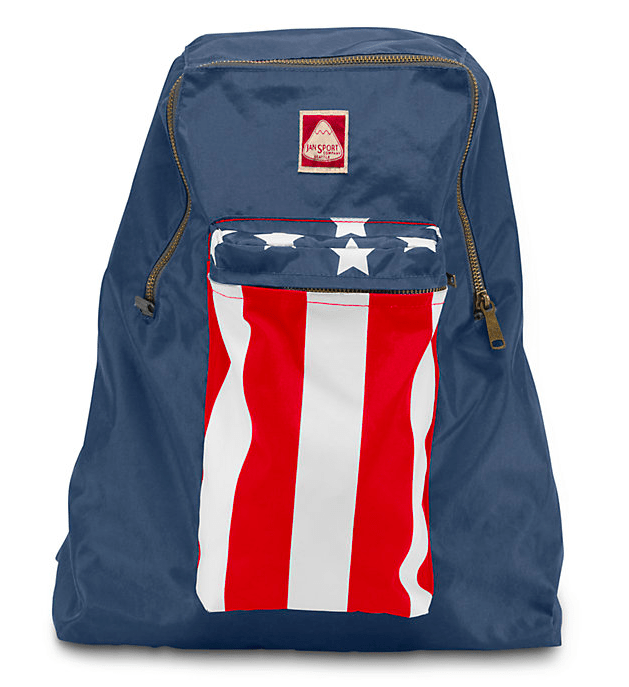 Jansport Stars and stripes, ca. 400 kr.