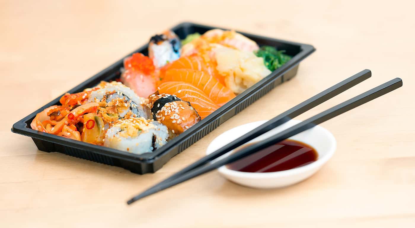Brug din rabatkode til sushi fra WOLT